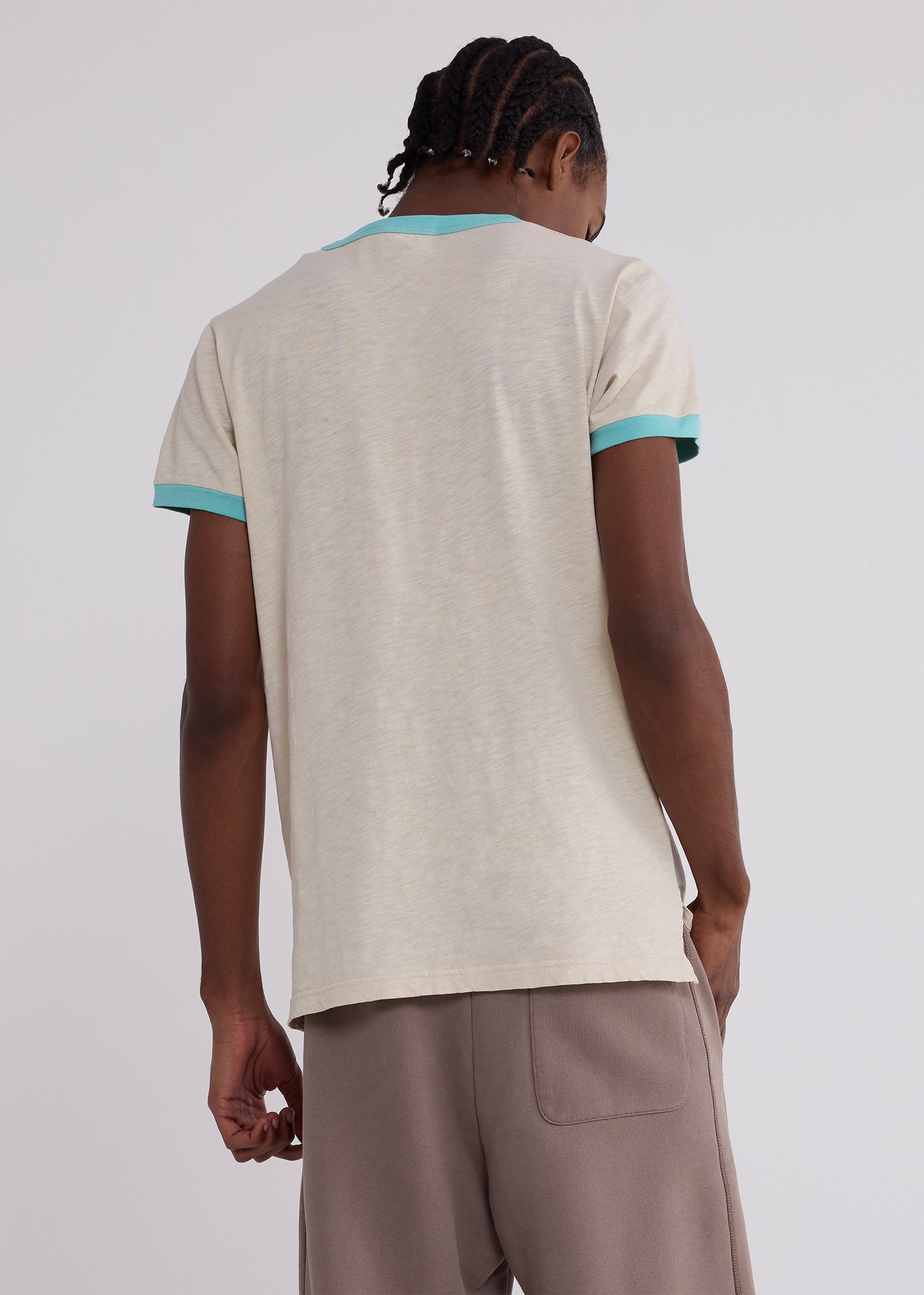 Slubbed Cotton Rib Tee