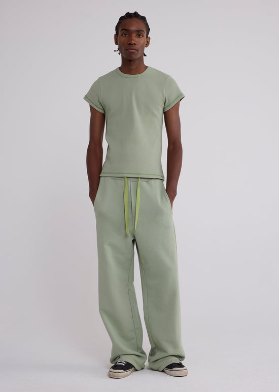 Cotton Skinny Rib Tee