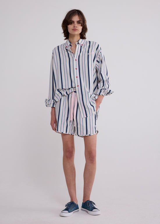 Poplin Drawstring Shorts