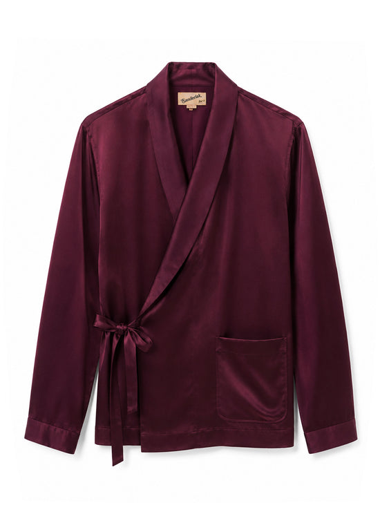 Fluid PJ Shirt in Aubergine