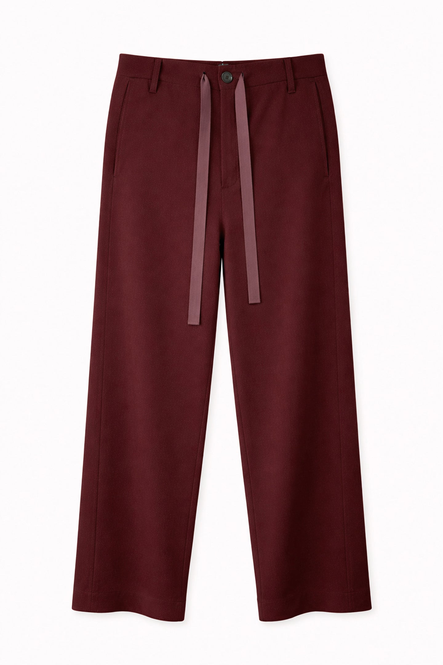 Tailored Drawstring Pant in Redwood