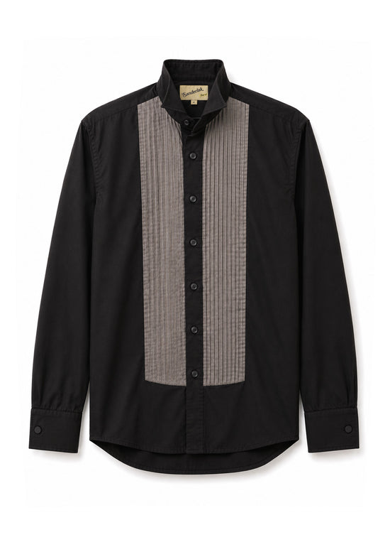 Tux Shirt in Pure Chocolate