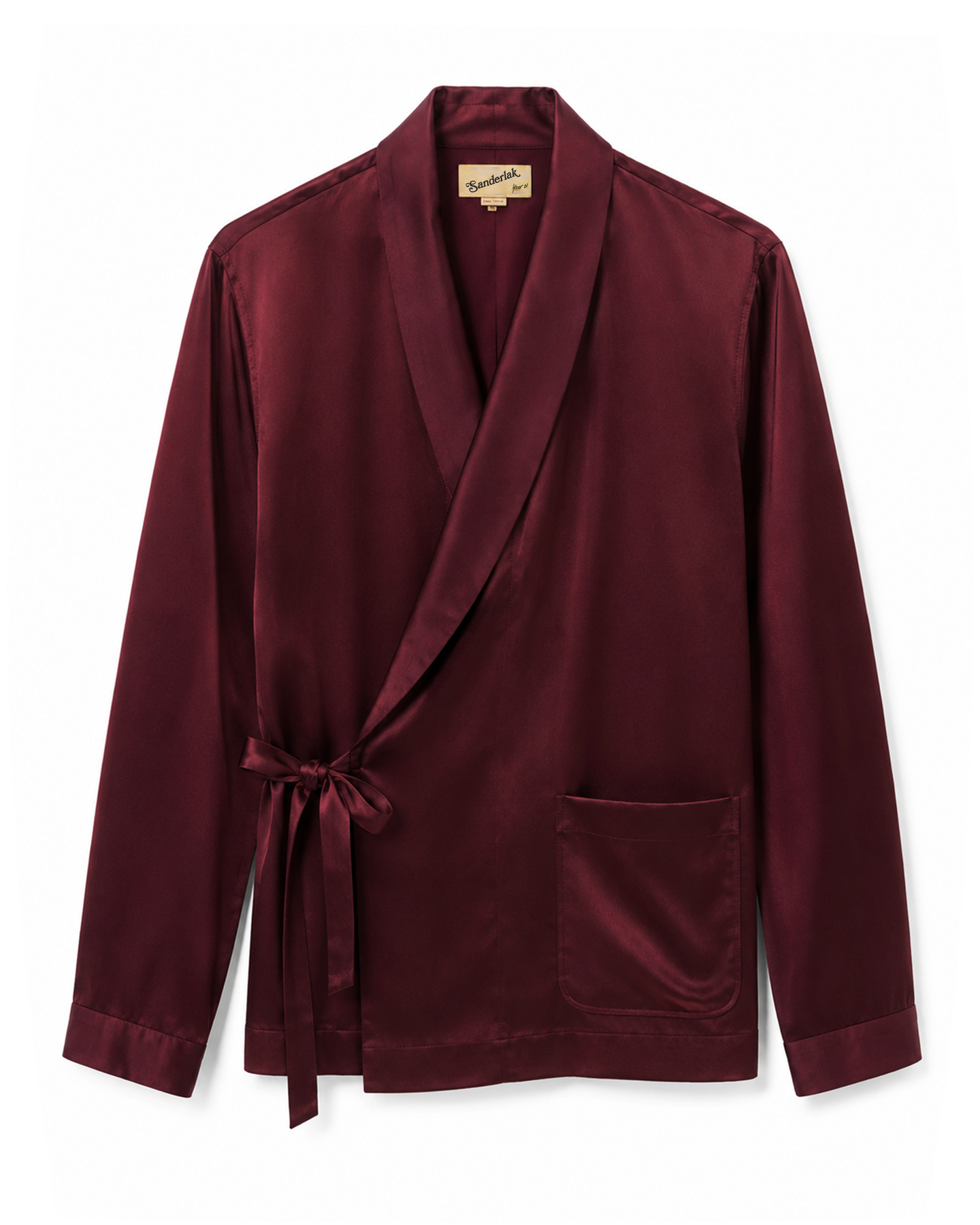 Fluid PJ Shirt in Aubergine