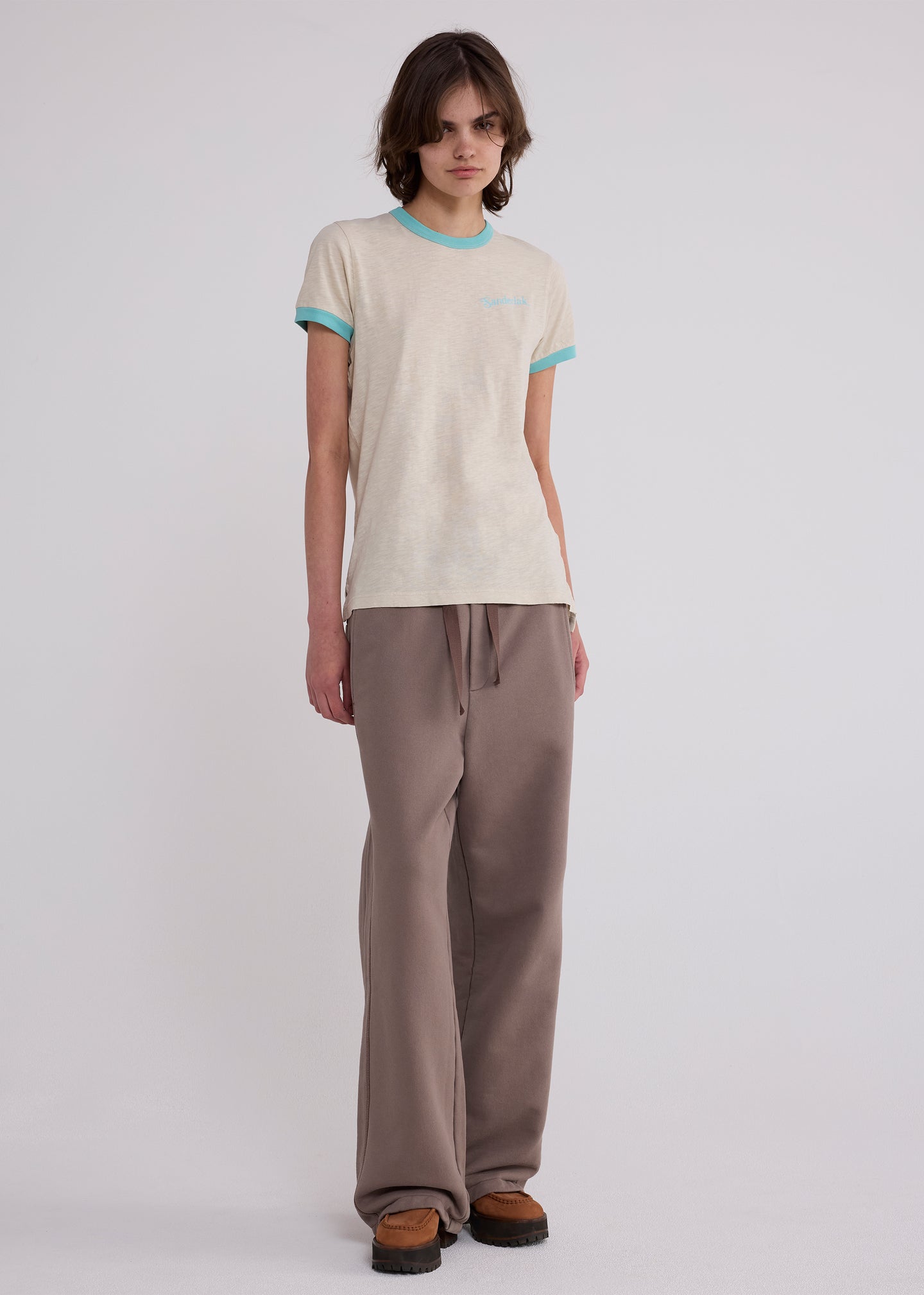 Slubbed Cotton Rib Tee