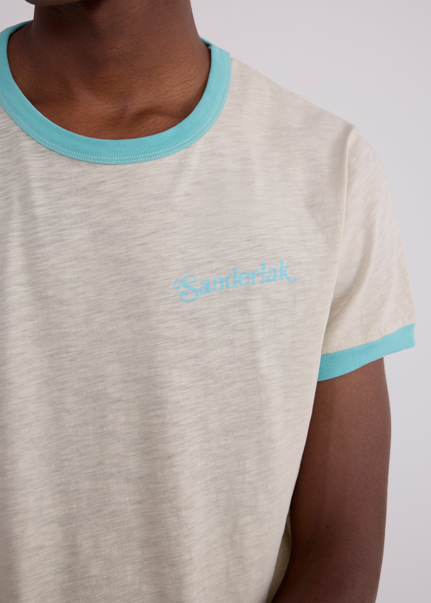 Slubbed Cotton Rib Tee