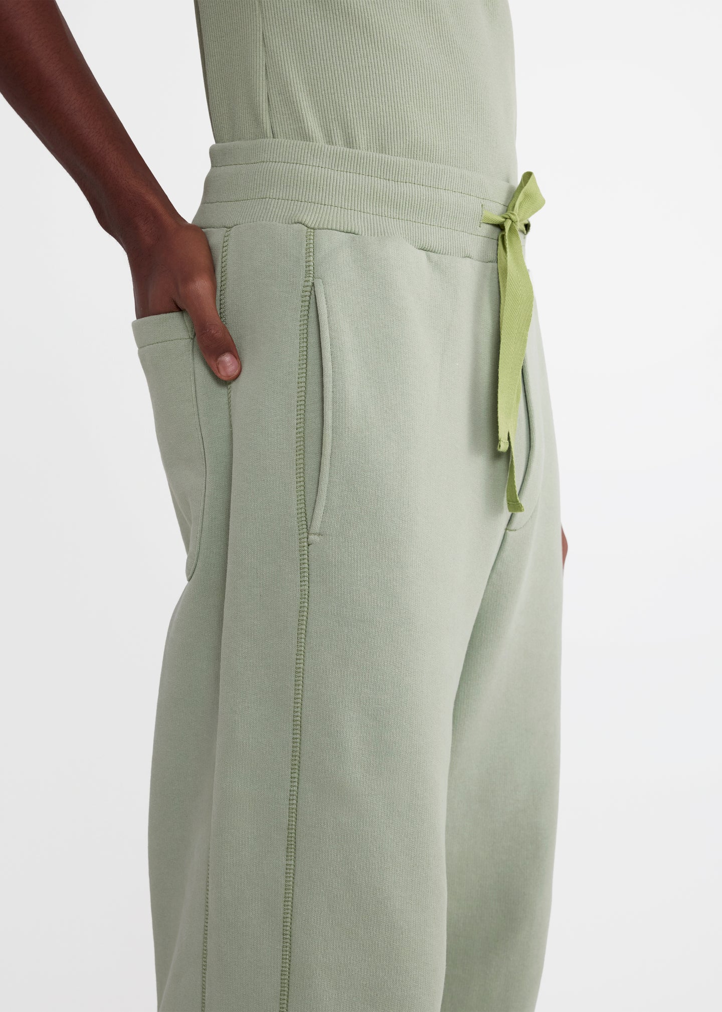 Drawstring Sweatpant in Desert Sage