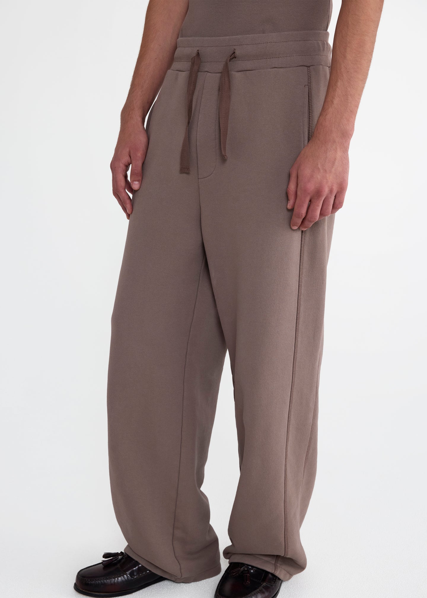 Drawstring Sweatpant in Grey