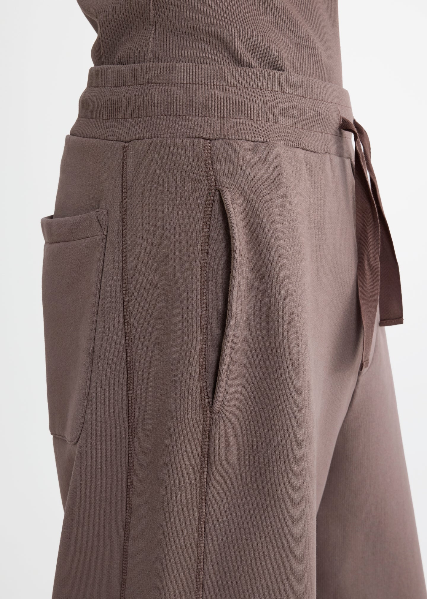Drawstring Sweatpant in Grey