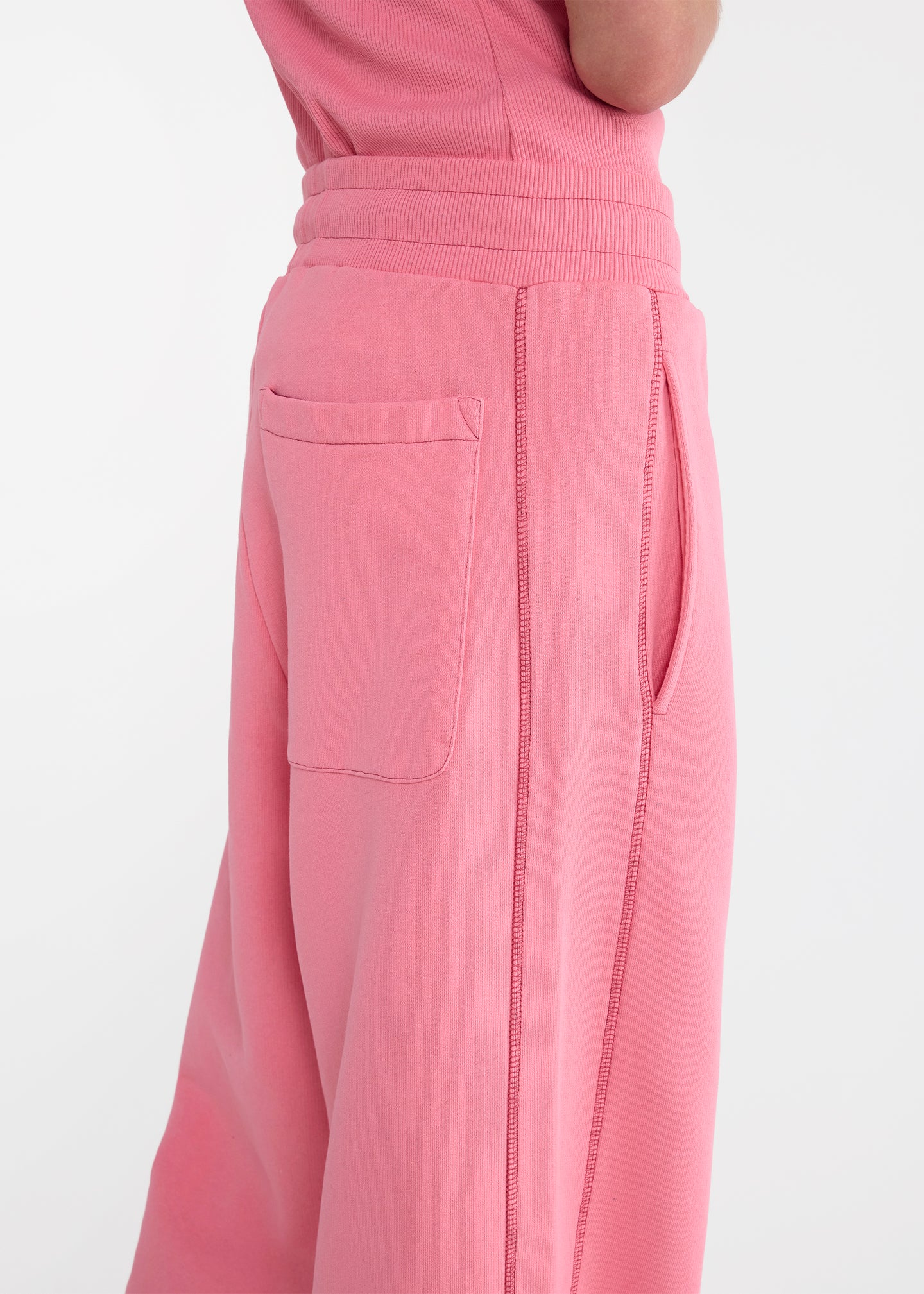 Drawstring Sweatpant in Pink