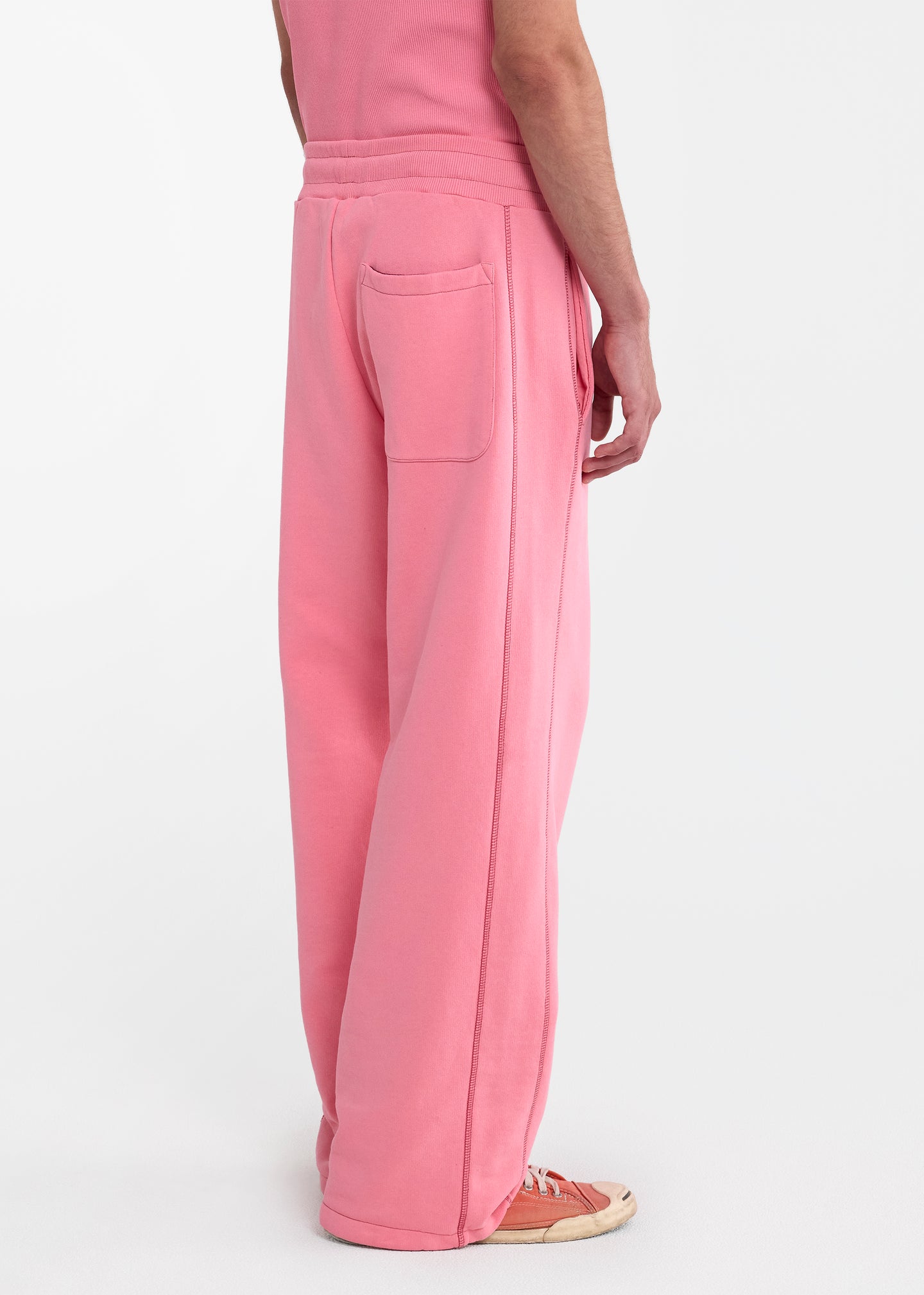 Drawstring Sweatpant in Pink