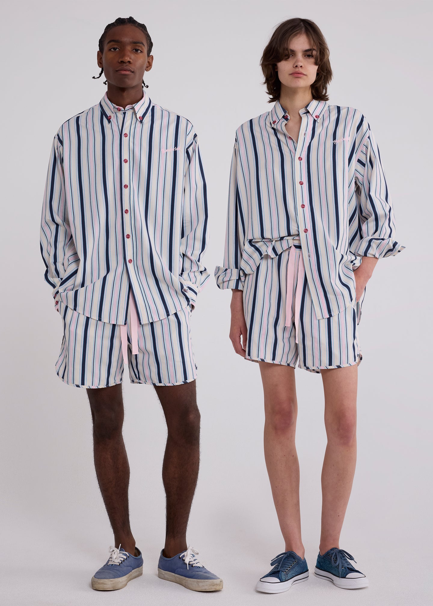 Poplin Drawstring Shorts