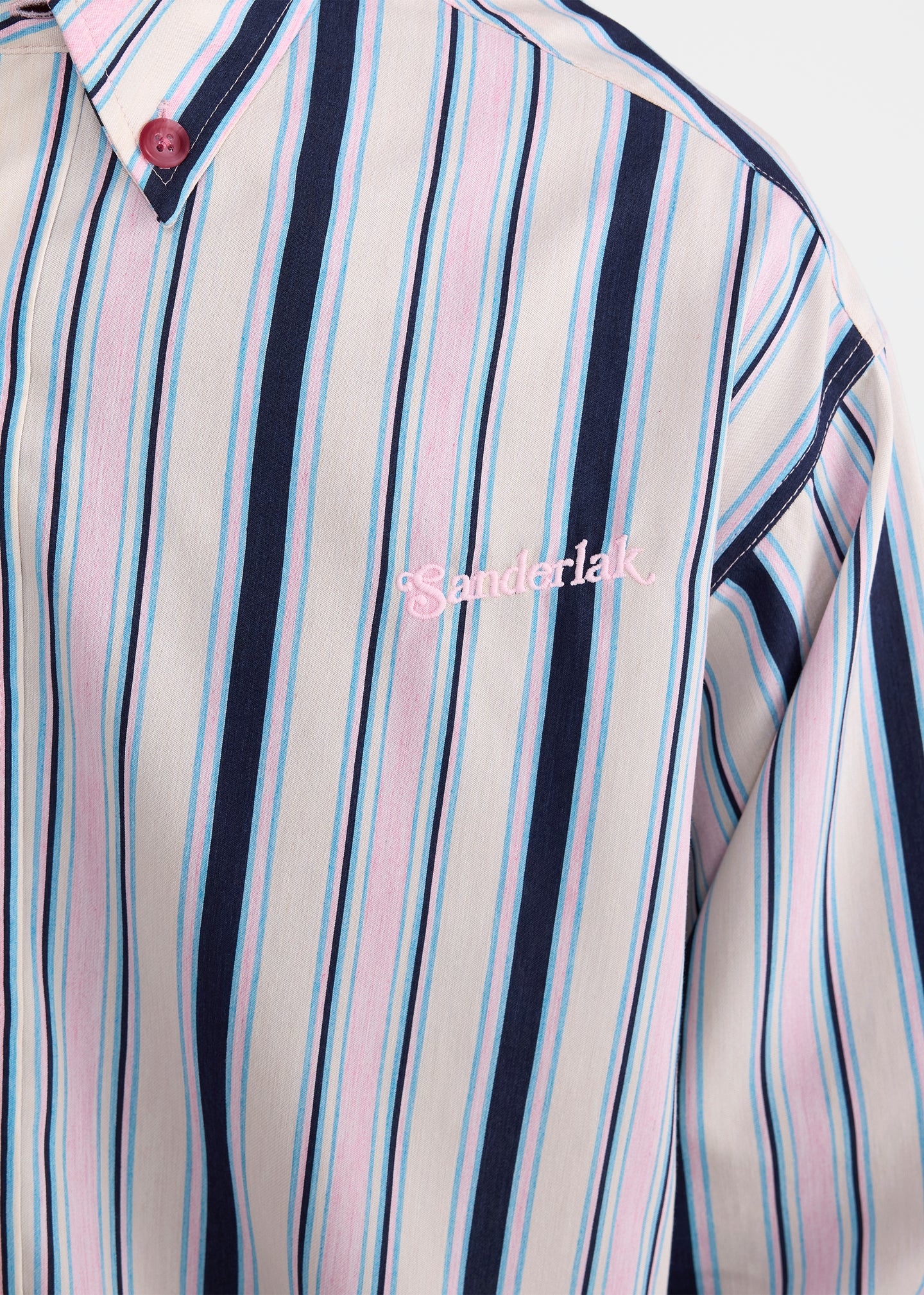 Oversized Shirt in Blue Multi