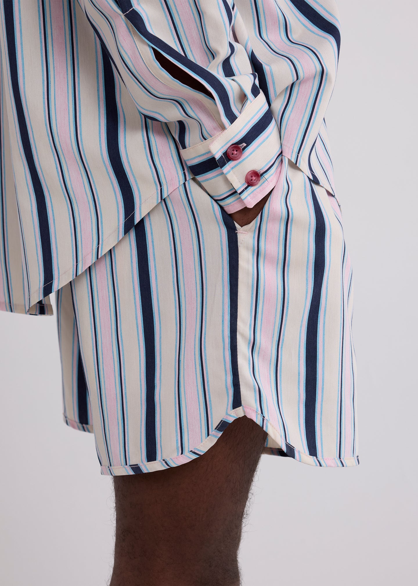 Poplin Drawstring Shorts