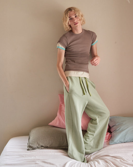 Drawstring Sweatpant in Desert Sage