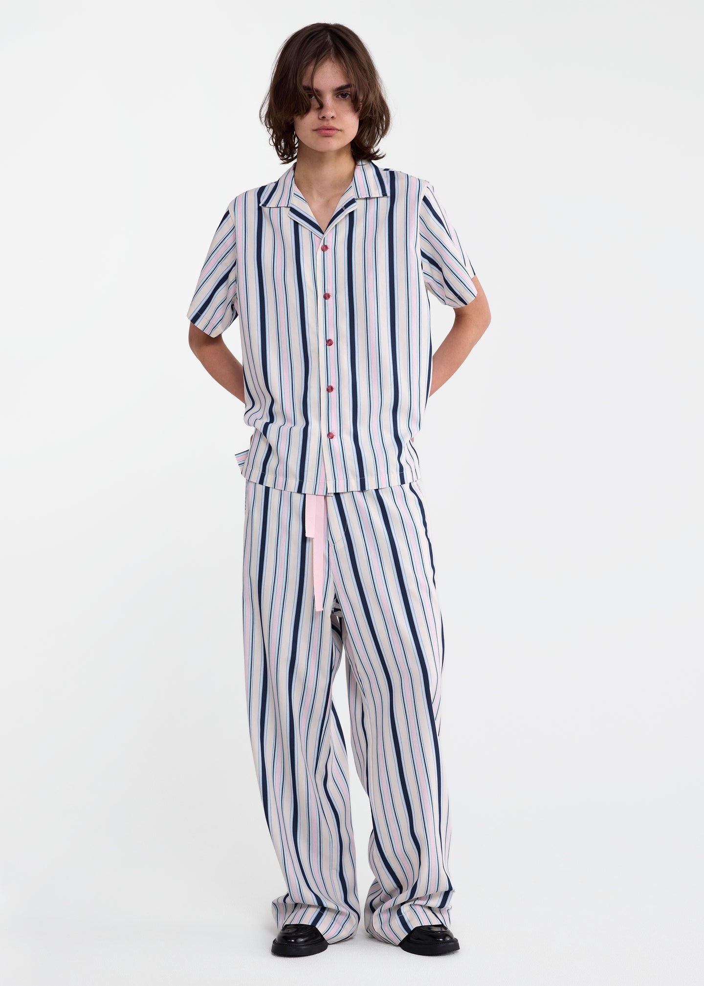 Short Sleeve Shirt in Blue Multi