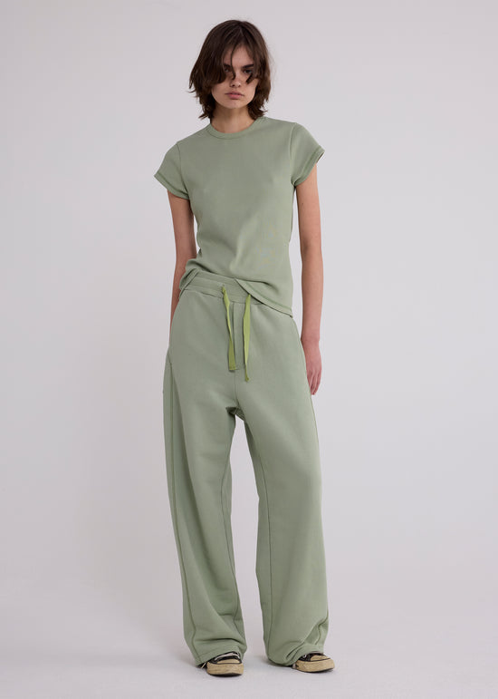 Cotton Skinny Rib Tee