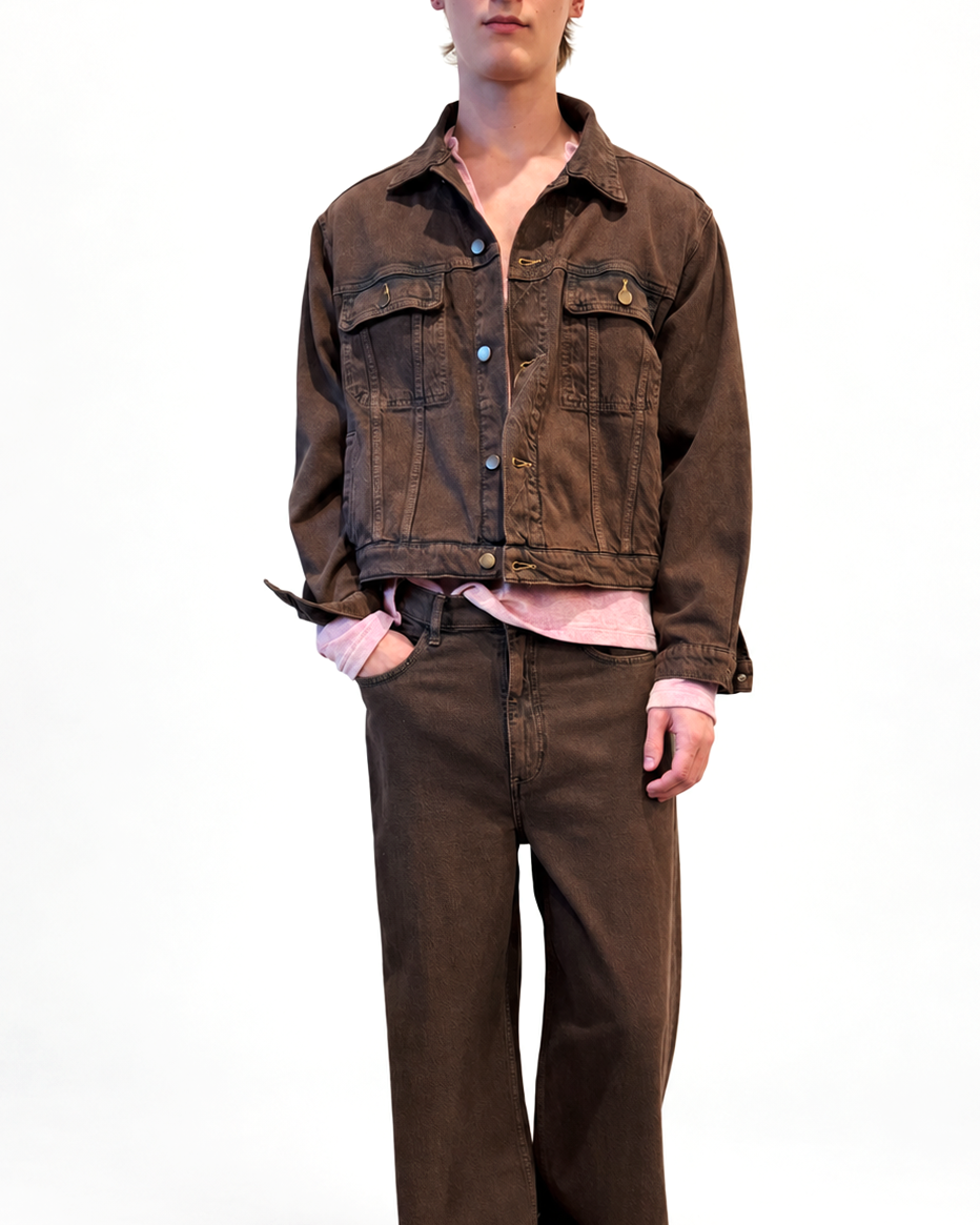Jean Jacket in Clay