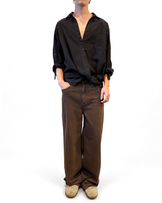 Wide Jean in Clay