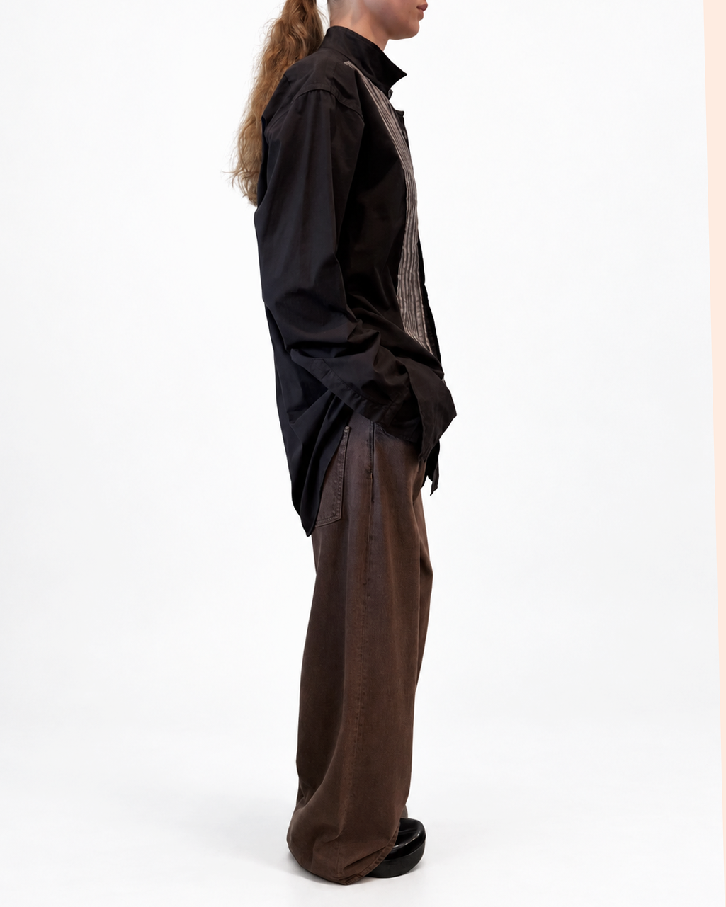 Tux Shirt in Pure Chocolate