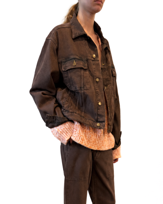 Jean Jacket in Clay