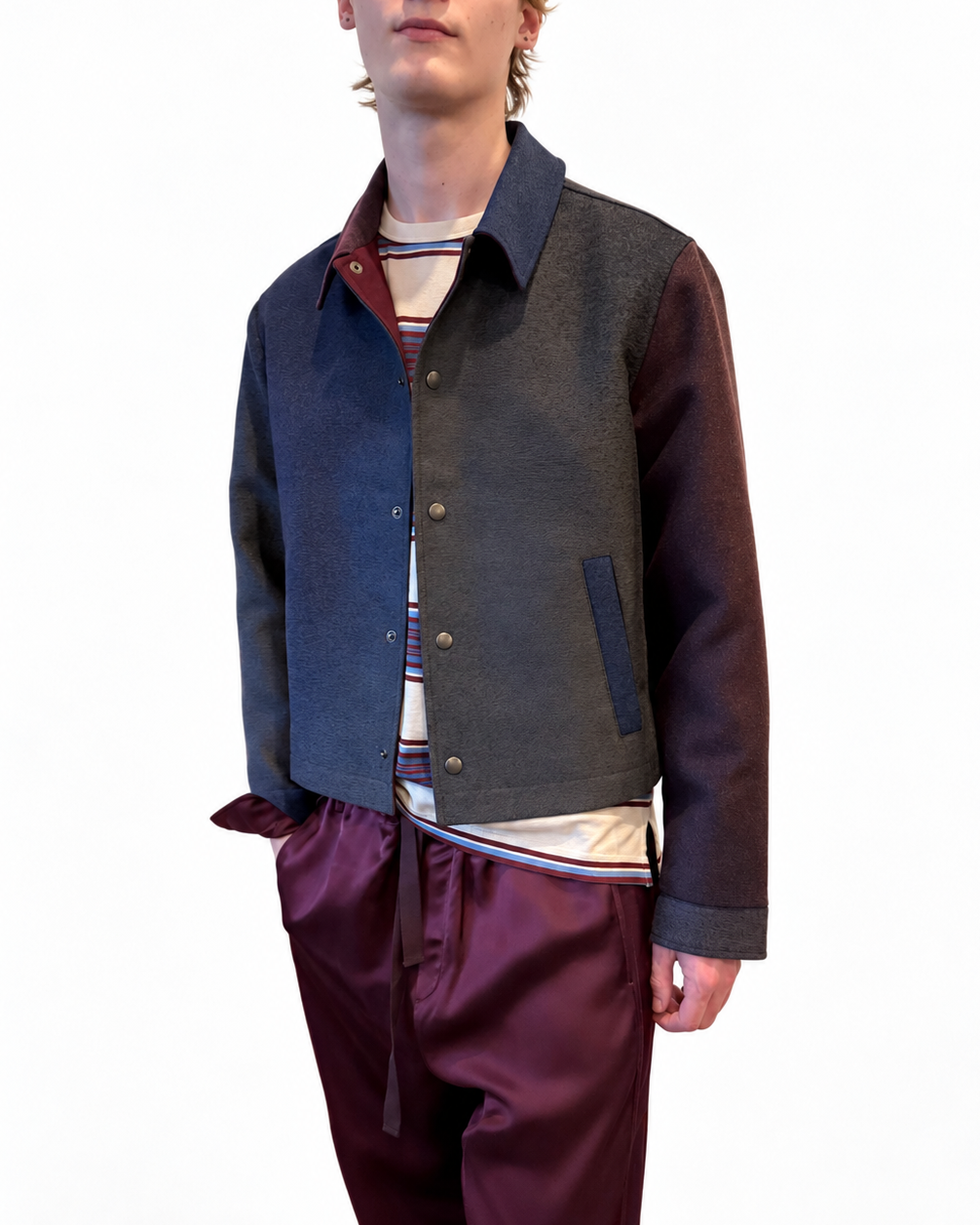 Maharam Jacket in Chocolate Degrade