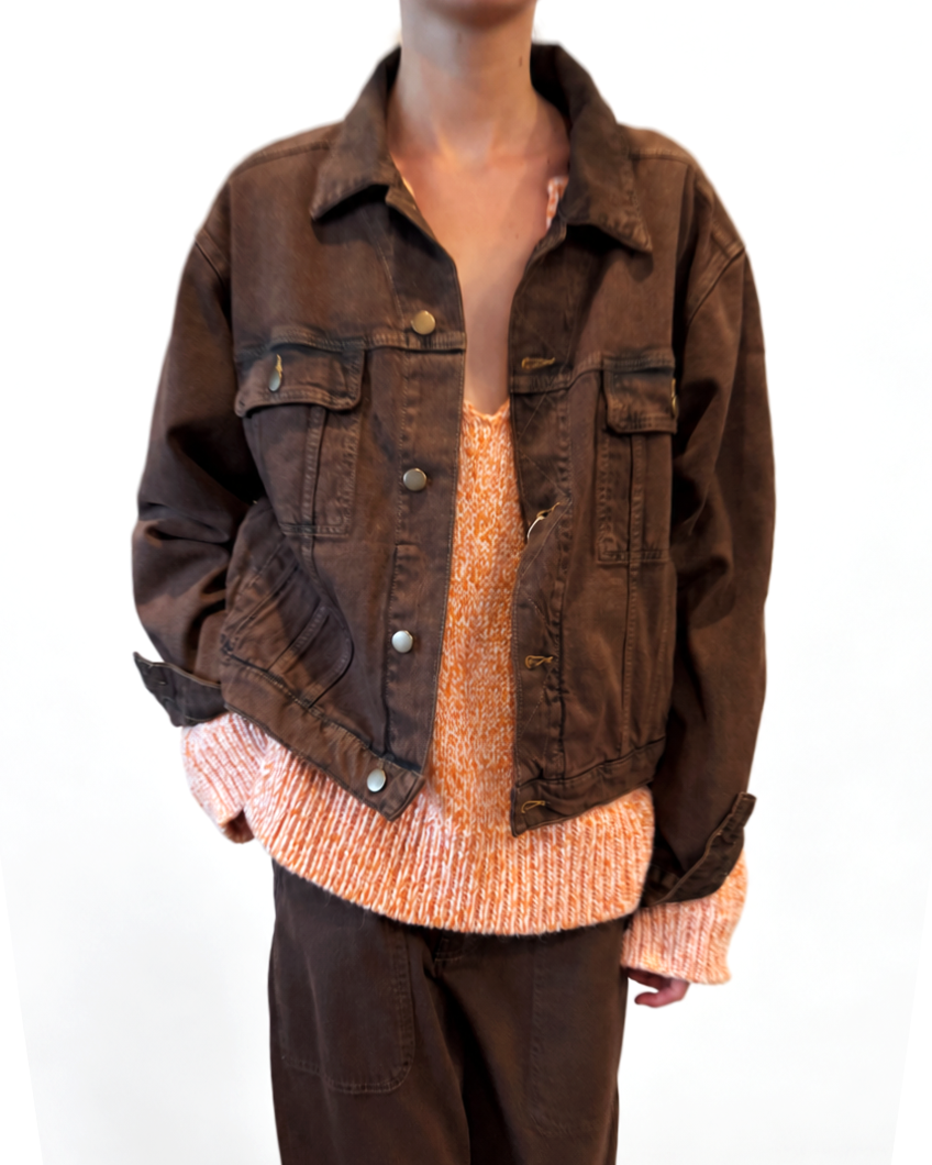 Jean Jacket in Clay