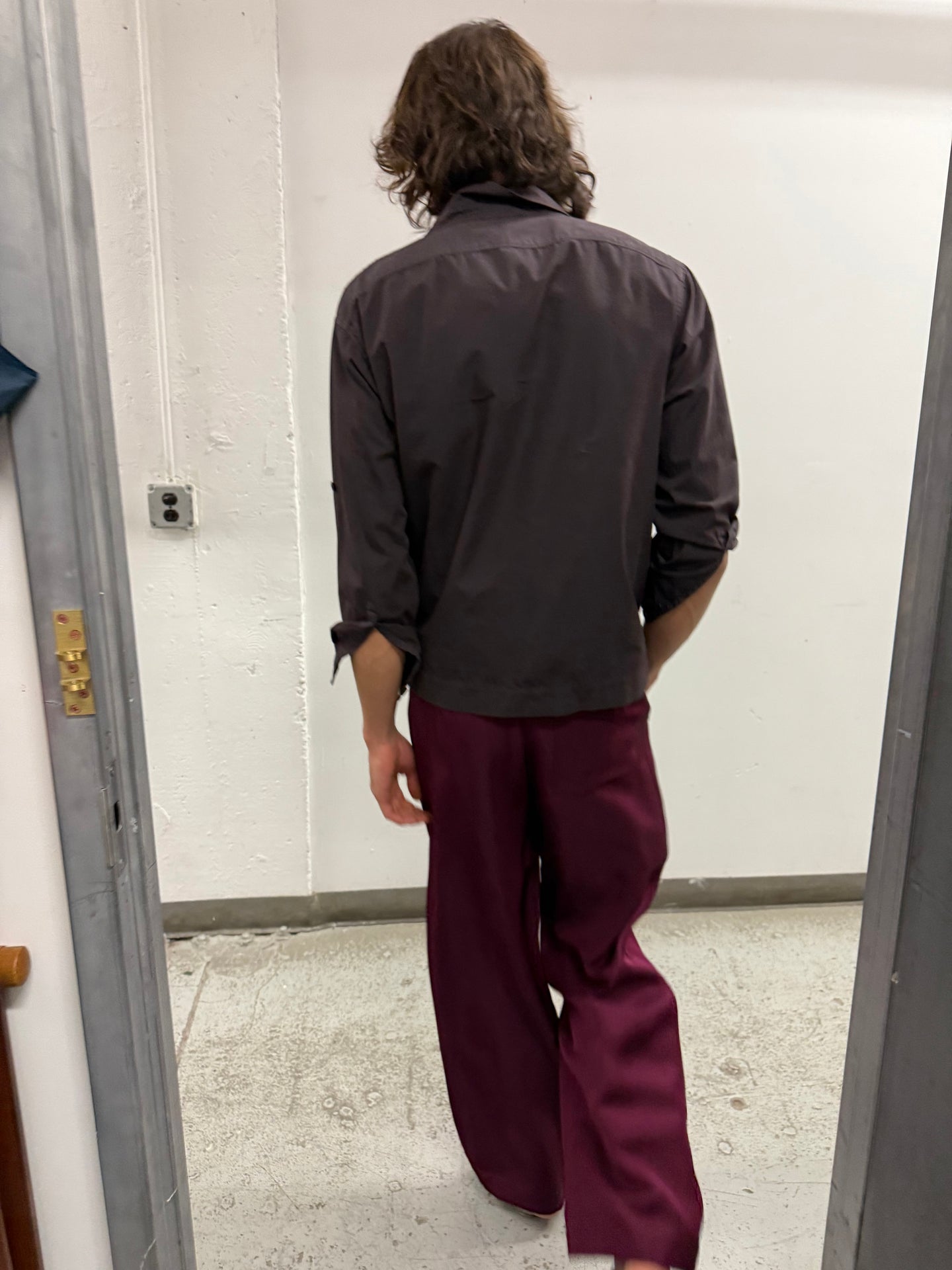 Twist Shirt in Pure Chocolate