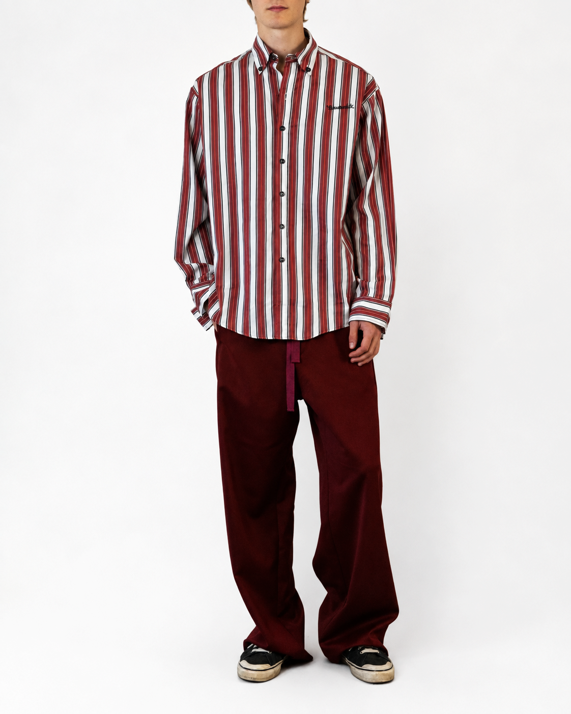 Striped Oversized Shirt in Boardroom Stripe