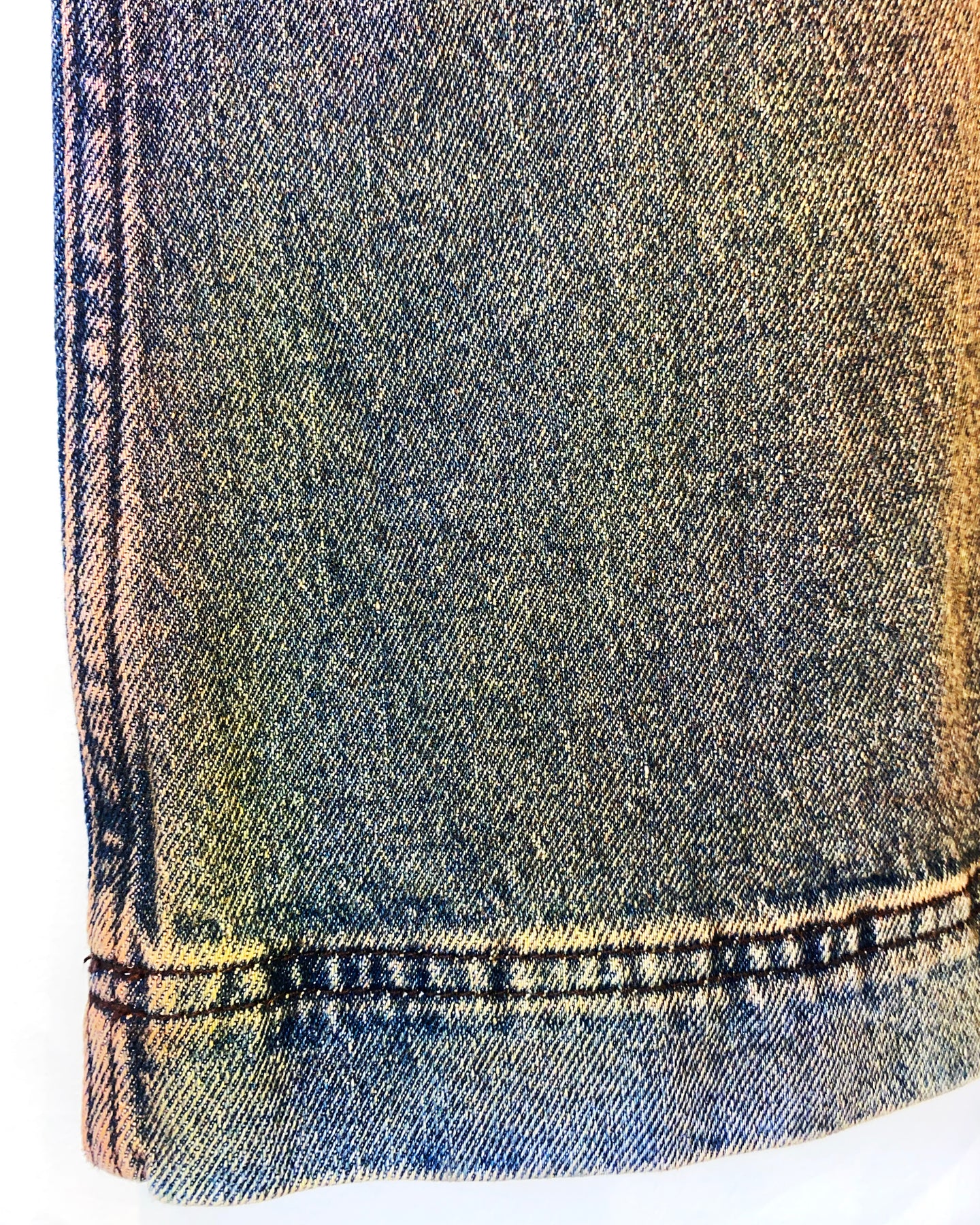 Utility Flare Jean in Multi Paint
