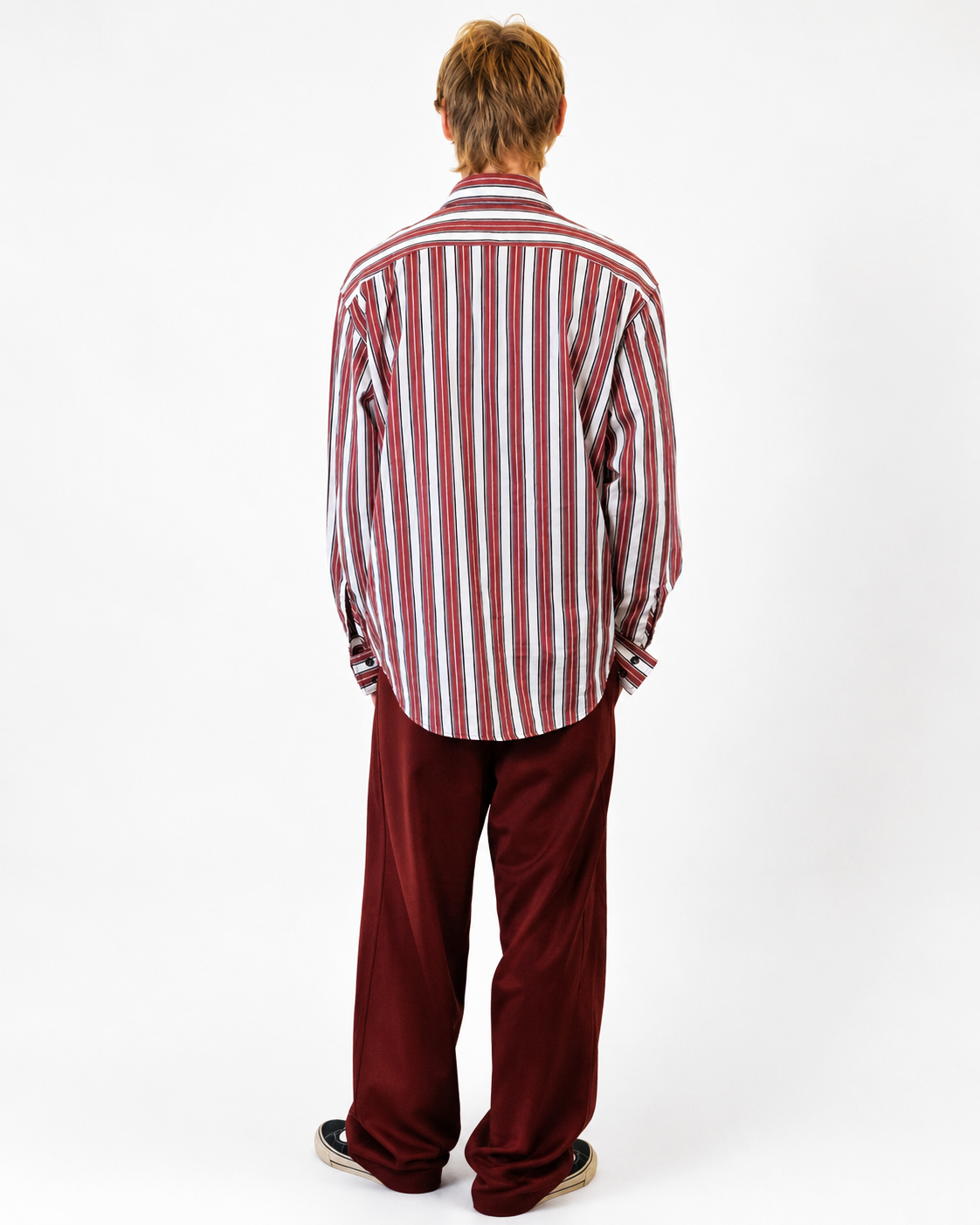 Striped Oversized Shirt in Boardroom Stripe