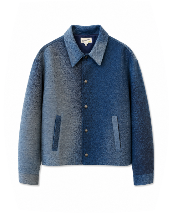 Maharam Jacket in Blue Degrade