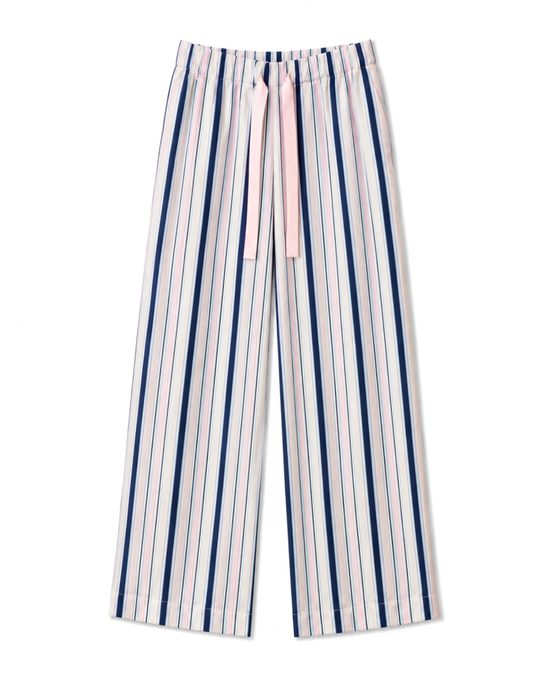 Drawstring Pant in Blue Multi