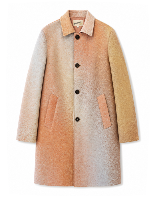 Maharam Coat in Peach Degrade