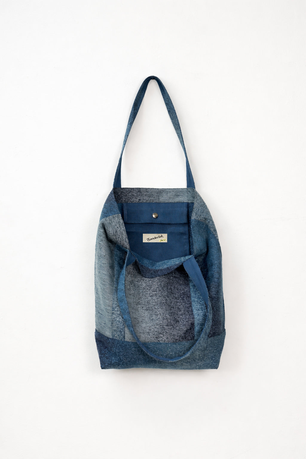 Maharam Tote in Blue Degrade