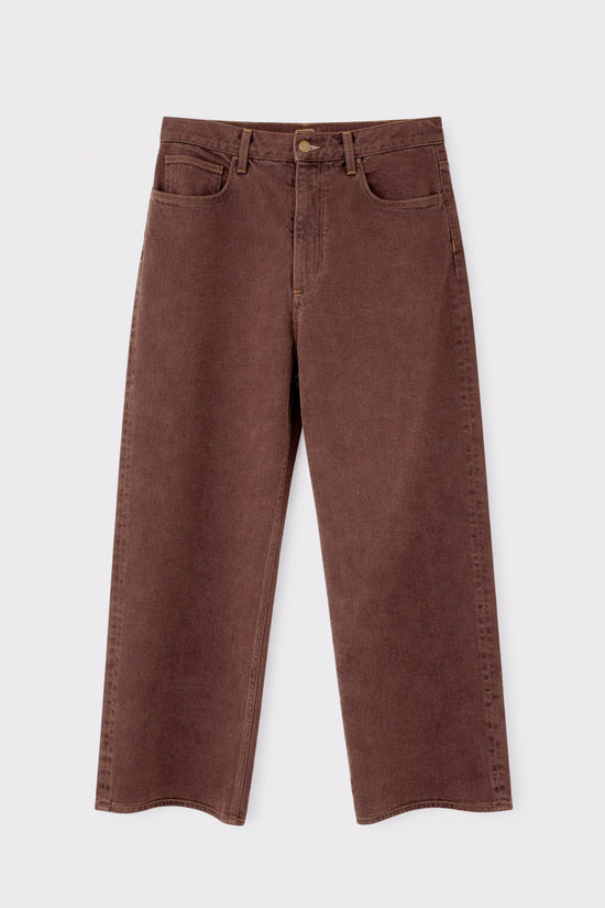 Wide Jean in Clay