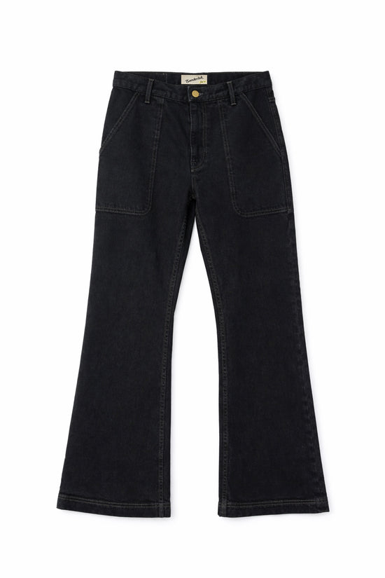 Utility Flare Jean in Midnight Wash