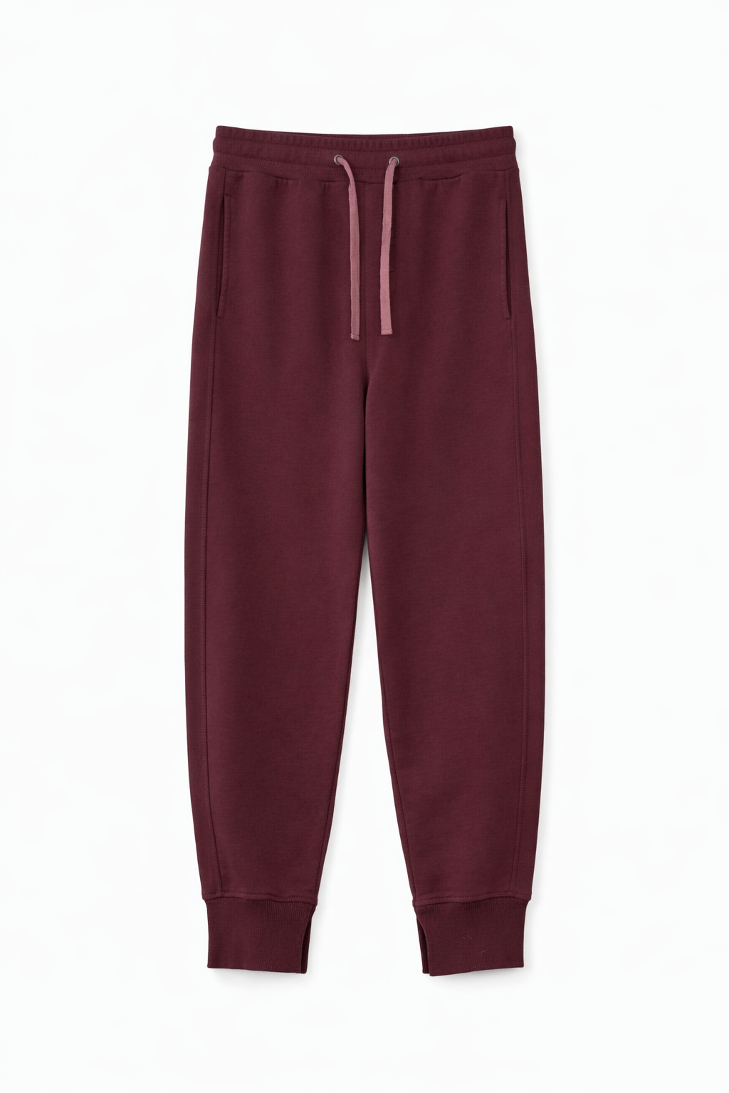Skinny Track Pant in Midnight Merlot