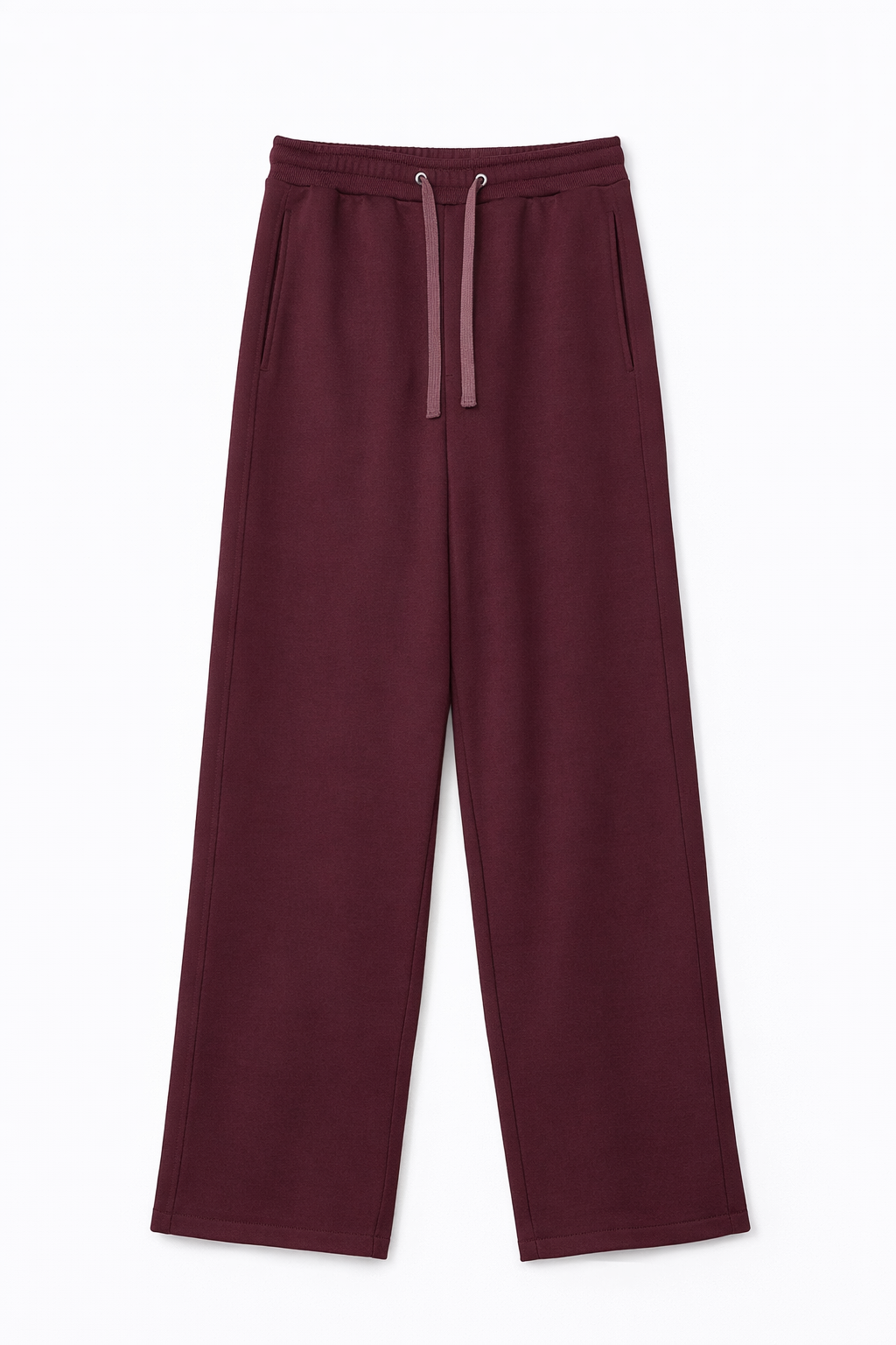 Drawstring Sweatpant in Midnight Merlot