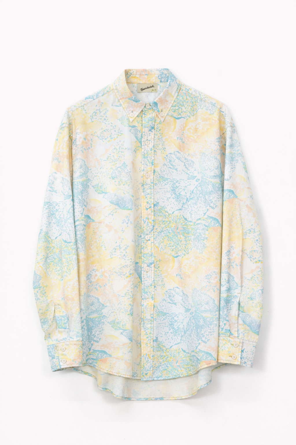 Oversized Shirt in Flower Print