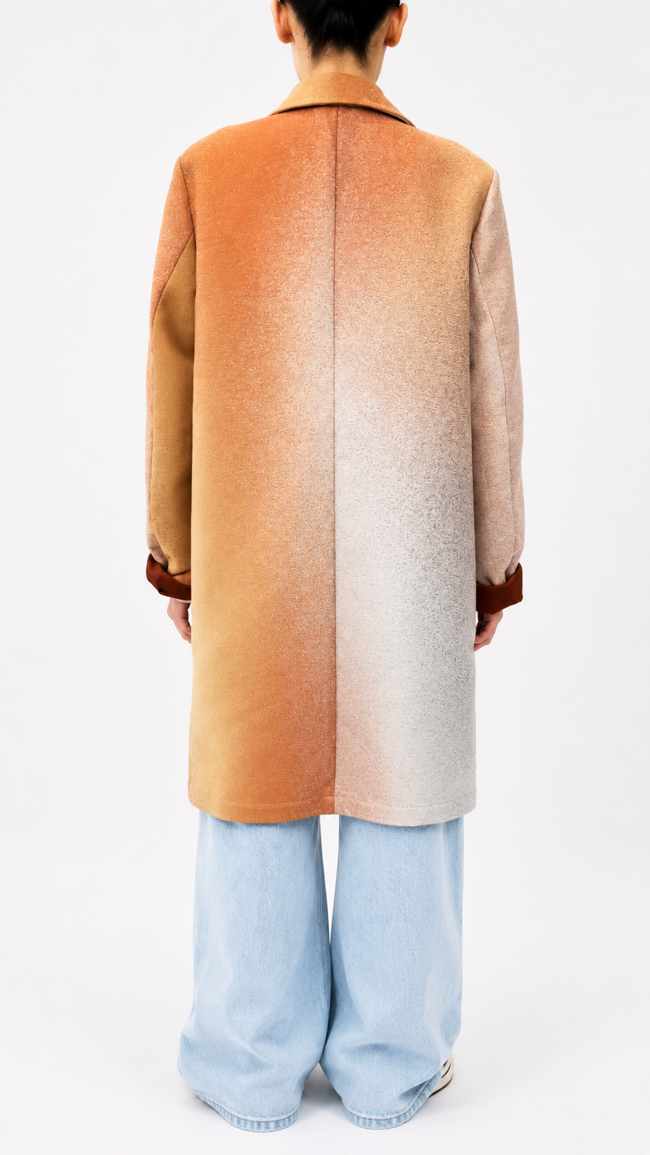 Maharam Coat in Rainbow Degrade