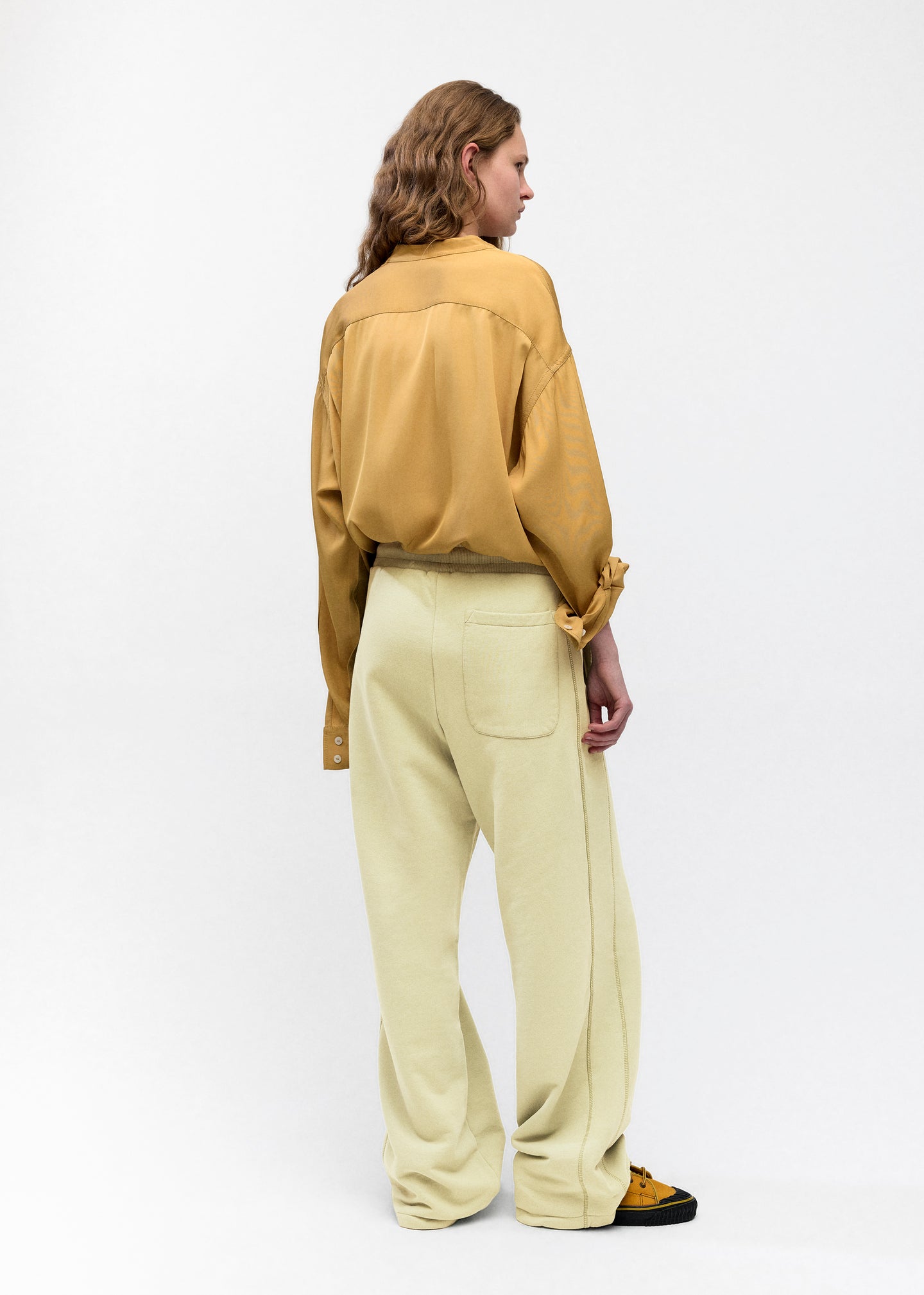 Drawstring Sweatpant in Keylime