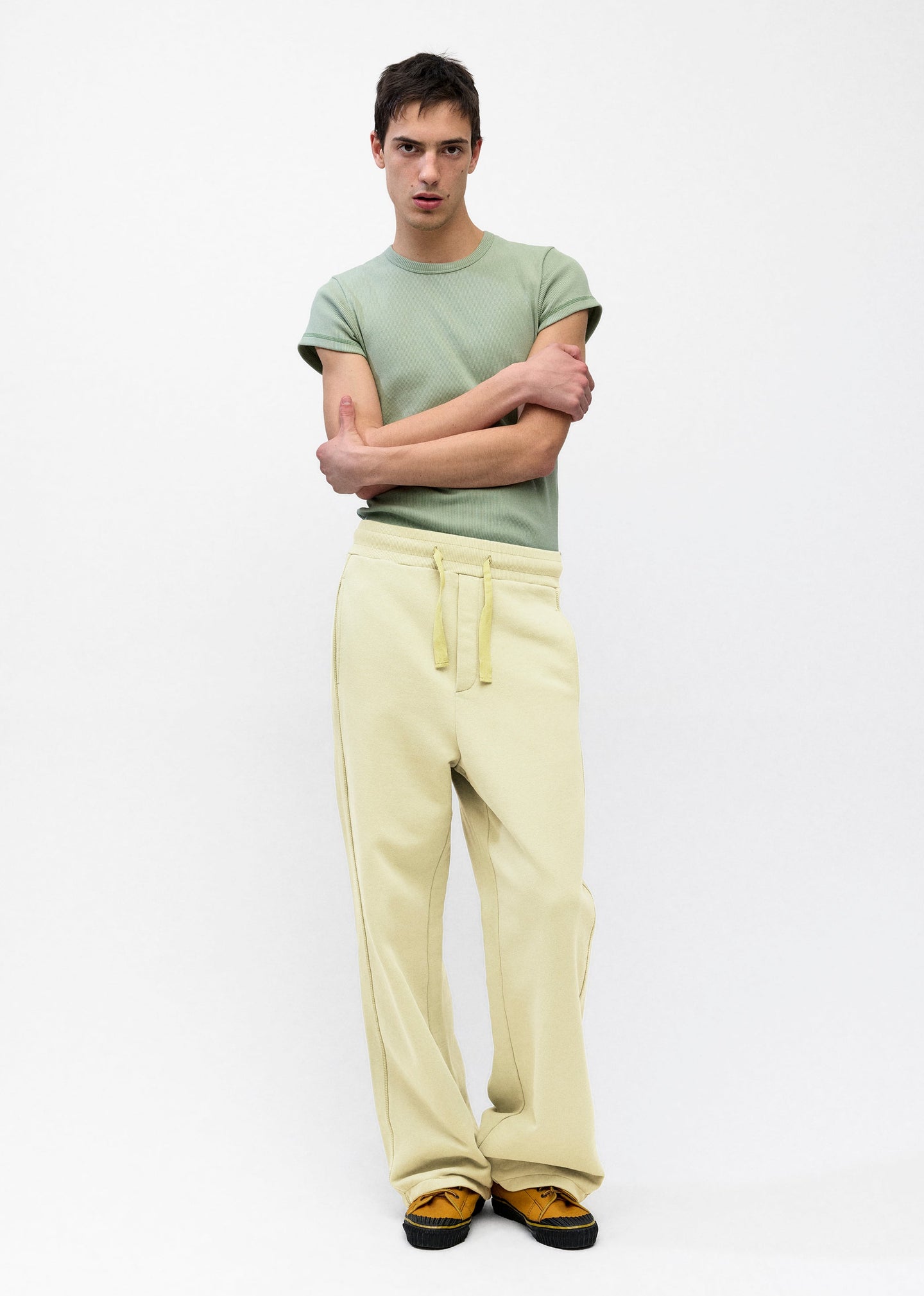 Drawstring Sweatpant in Keylime