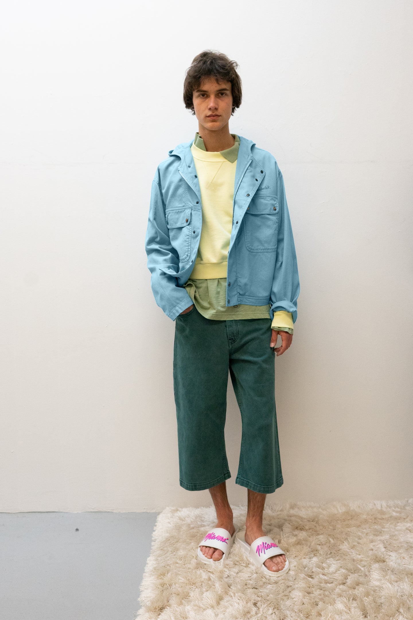 Sport Jacket in Ocean Eyes