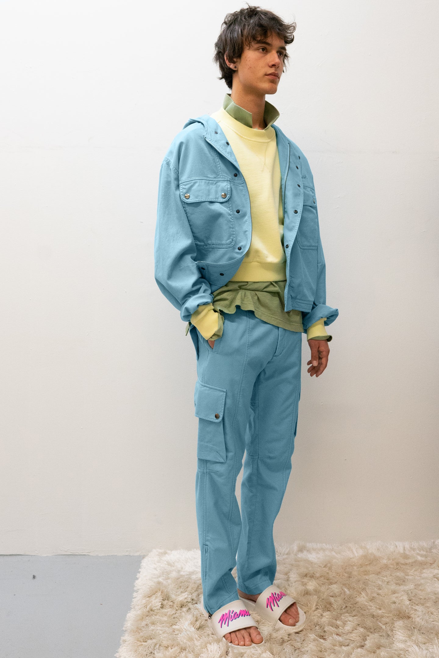 Sport Jacket in Ocean Eyes