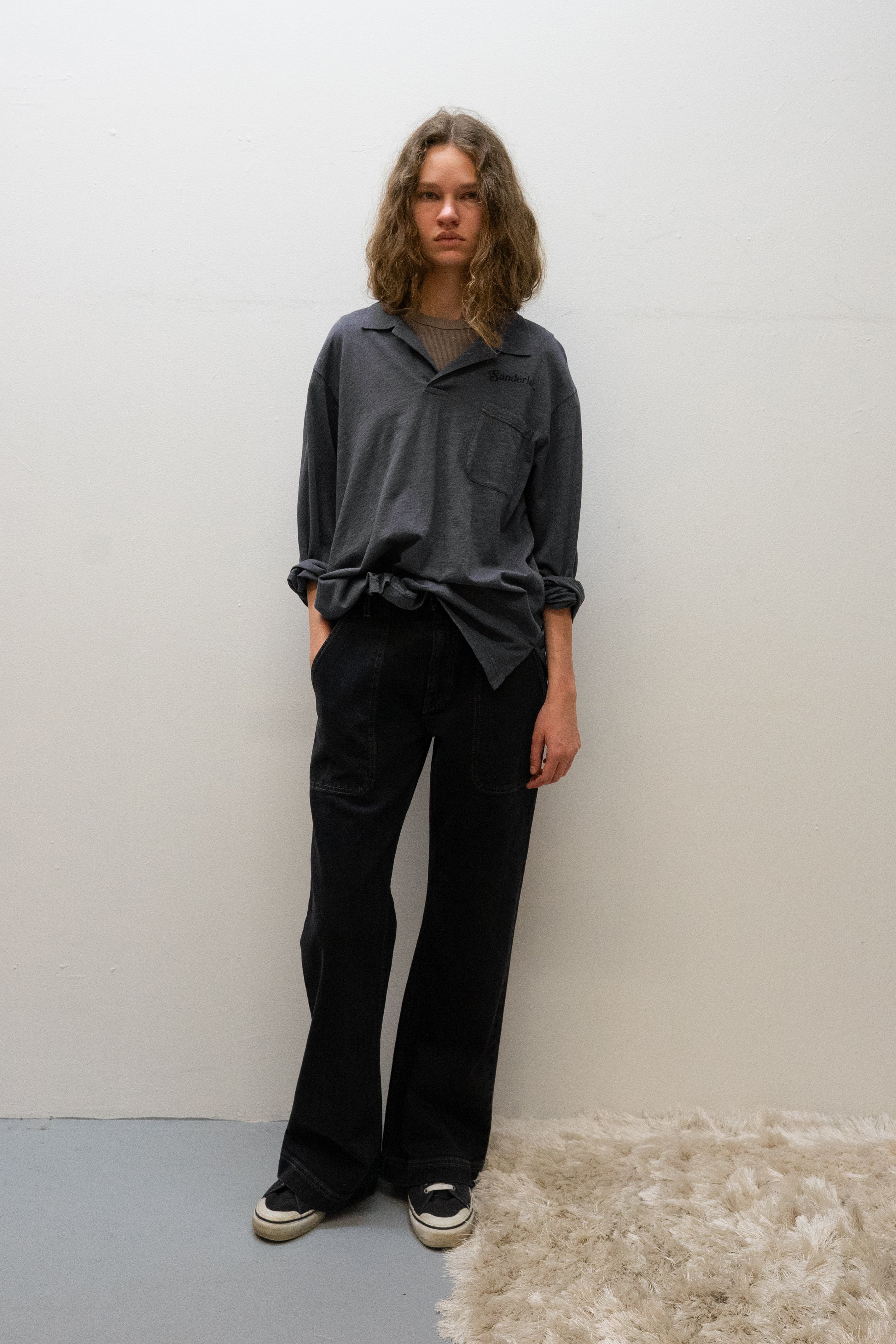 Jersey Polo in Grey – Sanderlak