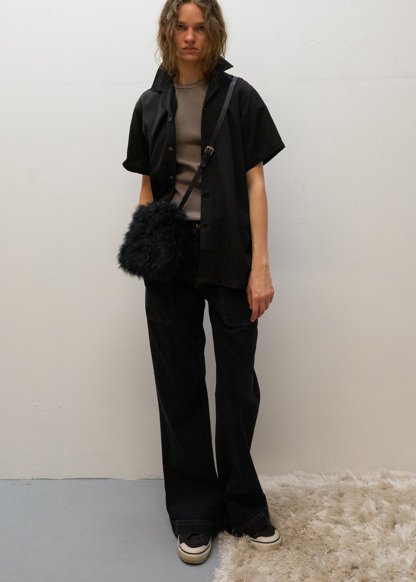 Short Sleeve Shirt in Midnight