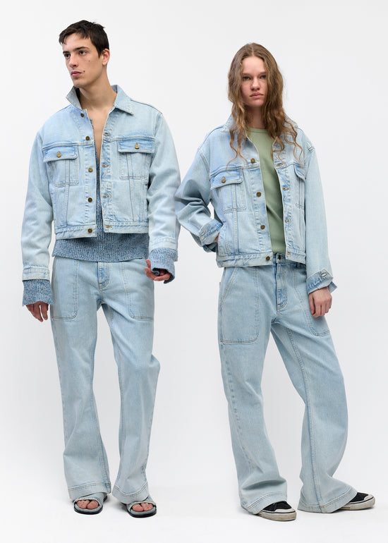 Jean Jacket in Blue Wash