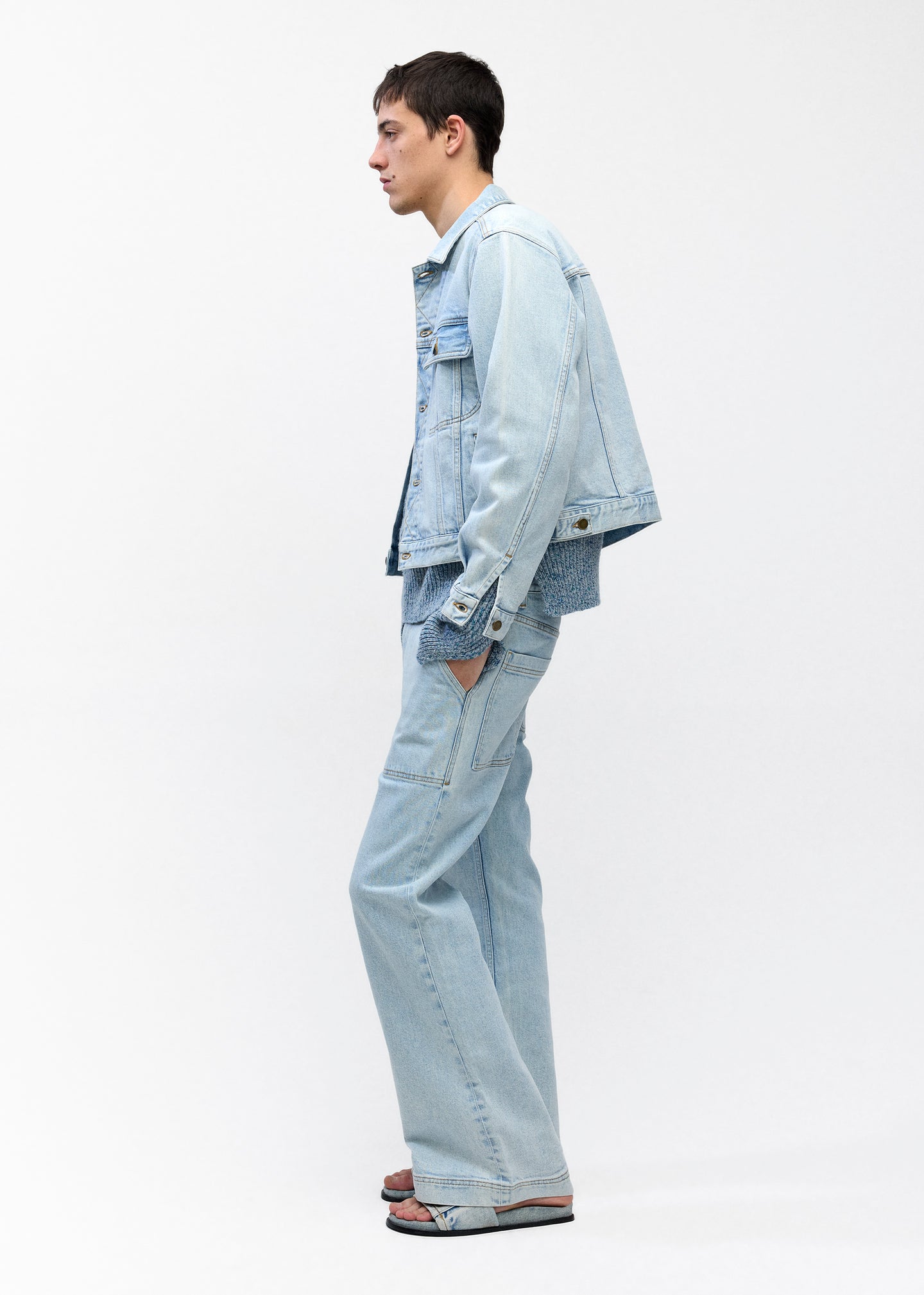 Jean Jacket in Blue Wash