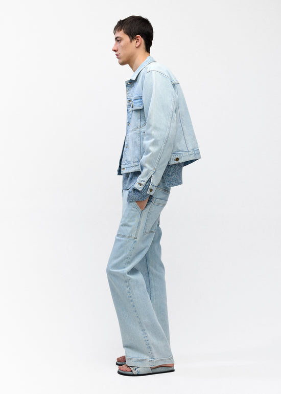 Jean Jacket in Blue Wash