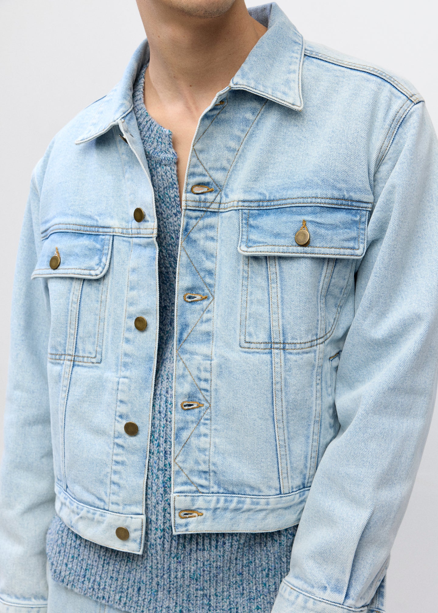 Jean Jacket in Blue Wash